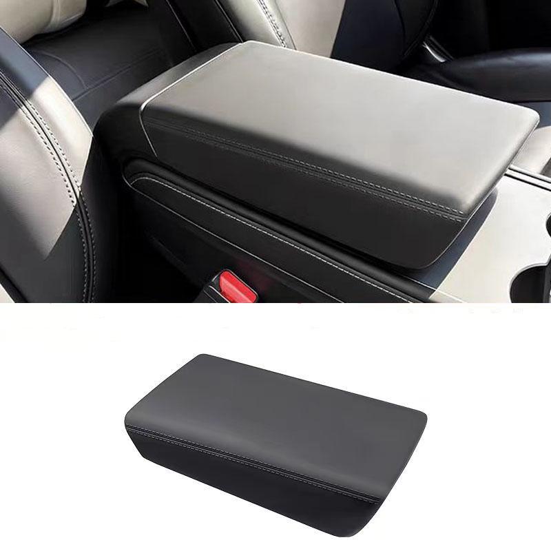 Suitable for Tesla Model Y 3 Refresh Liquid Silicone Armrest Box Cover Protective Lid Modification Accessories