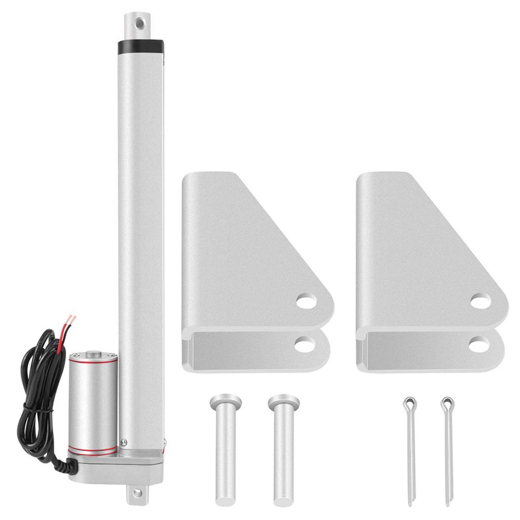 DC 12V 1000N Stroke 150-500mm Linear Actuator Lift Electric Motor Bracket (300mm)