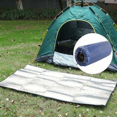 200X200CM Double Sided Aluminum Foil Mat Waterproof Moisture Proof Beach Camping Pad Outdoor Portable Camping Gear
