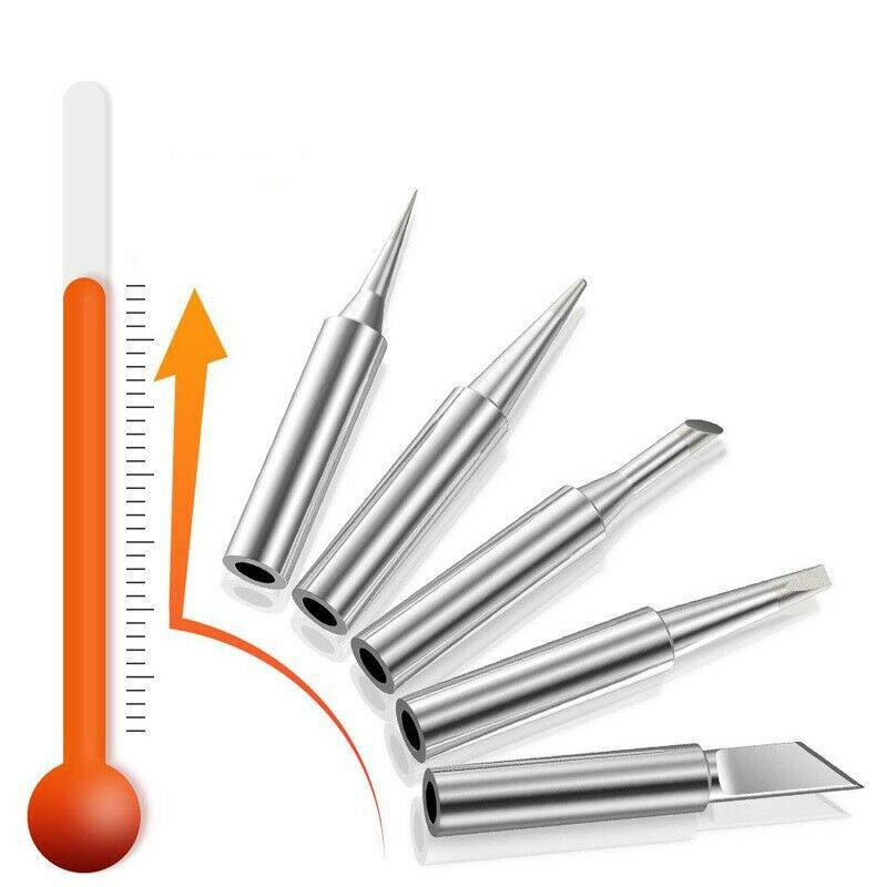 15-Piece Adjustable Soldering Kit with 60W Iron, 5 Tips, Desoldering Pump, Stand, and Tweezers