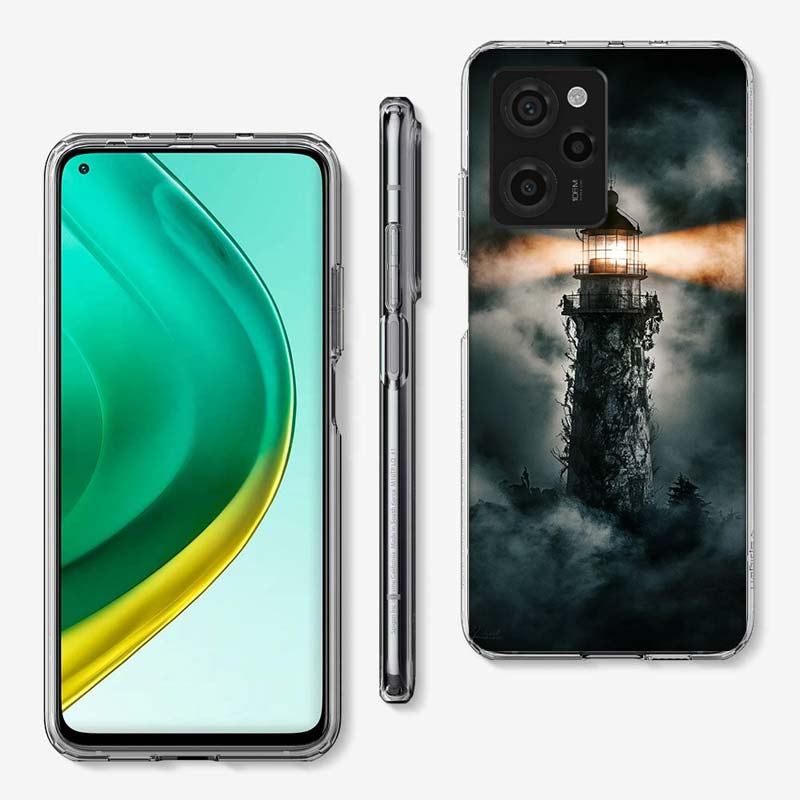 Lighthouse Cover Phone Case For Xiaomi Poco M8 M7 M6 M4 M3 X7 X6 X4 Pro F7 Ultra M5S Mi 14 14T 15 15T 12T 10T Pro 12S 12 11 Lite