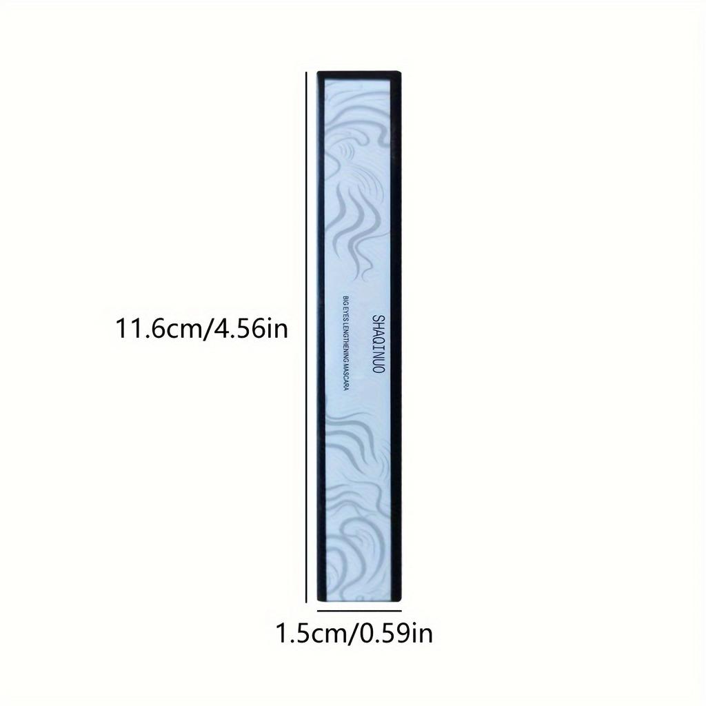 Sunflower Lash Mascara Wasserfest Wischfeste Wimperntusche für mehr Schwung und Verlängerung Schwarze Wimperntusche Schweißresistentes Augen-Makeup