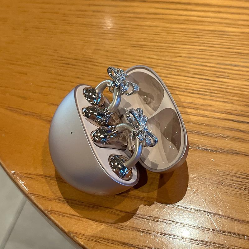 Huawei FreeClip2 High-End Motýlkové Příslušenství pro Sluchátka – Plně Diamantový Klip na Ucho pro Dívky