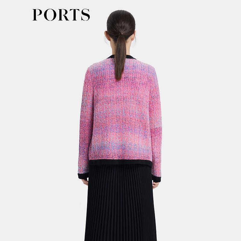 PORTS Women's Colorful Chic Knitted Cardigan