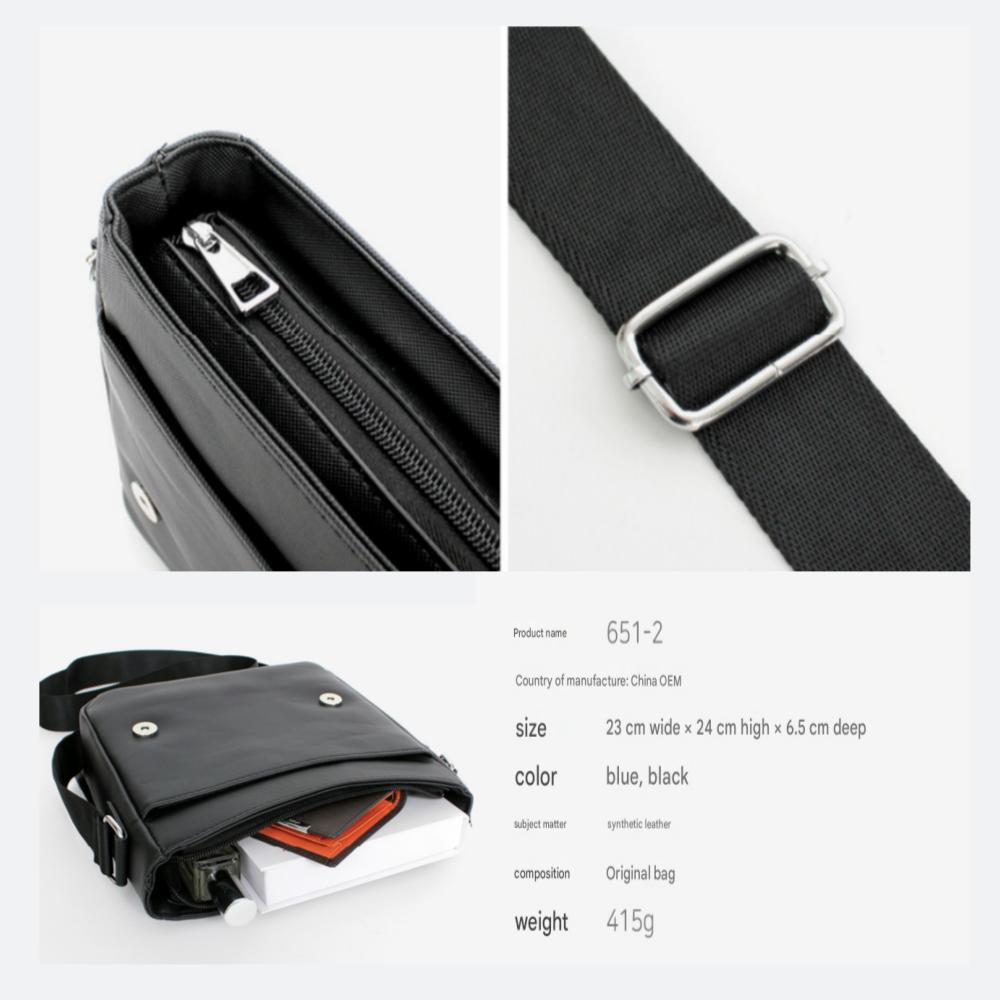 Blue Mount 651-2 Herre Casual Crossbody-veske