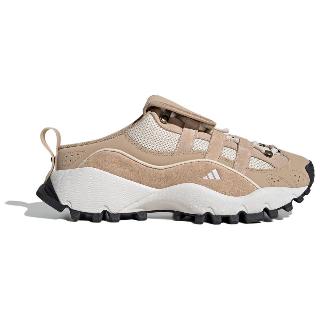 Adidas Seeulater Comfortable Versatile Slip Resistant Durable Low Top Casual Shoes Unisex Casual Shoes Light-Brown JQ5027