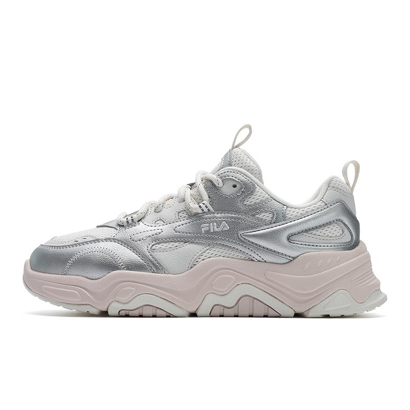 New FILA Collina Hill Shoes Low Top Casual Shoes Women's Space Silver F12W522162FSJ