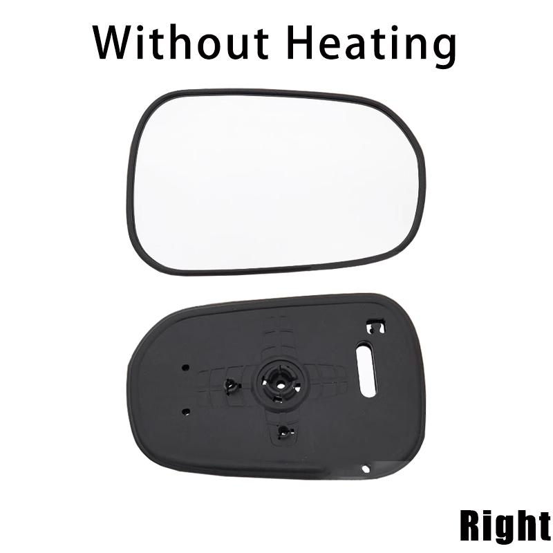 For Honda Accord 6th Generation 2.3L 1998-2002 Replace Rearview Mirror Lenses Exterior Side Reflective Glass Lens
