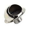 New Useful Air Vent Grille Round Vent Outlet Stainless Steel Exhaust Fans Practical Silver Bull Nose Wall Vent