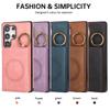 Magnetic Ring Crossbody Wallet Phone Case for Samsung Galaxy S25 Edge S24 Ultra S23 FE S22 Plus S21 S20 S10 Note 20 Flip Cover