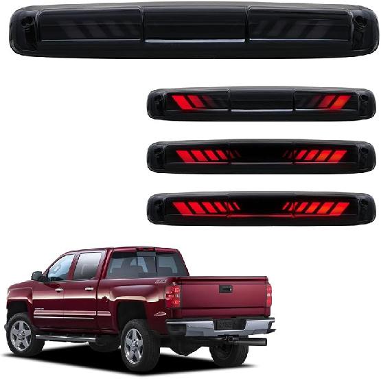 Third 3Rd Brake Light LED For 2004 2005 2006 2007 2008 Ford F150, High Mount Rear Brake Lights Assembly For 04-08 F-150, Waterproof Center Cab Cargo