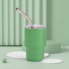 1pcs Tumbler Design Shot Cups 3oz Stainless Steel Shot Glass With Lid And Straw Insulated Drinking Cup For Bar Pub Club Restaurant Home Use Drinkware