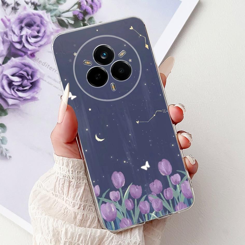 Für Realme 14 Pro 5G Hülle 2025 Cover Cooler Drache Löwe Cartoon Weiche Klare Silikon Handyhüllen Für Realme 14 Pro+ 14Pro Plus Capa