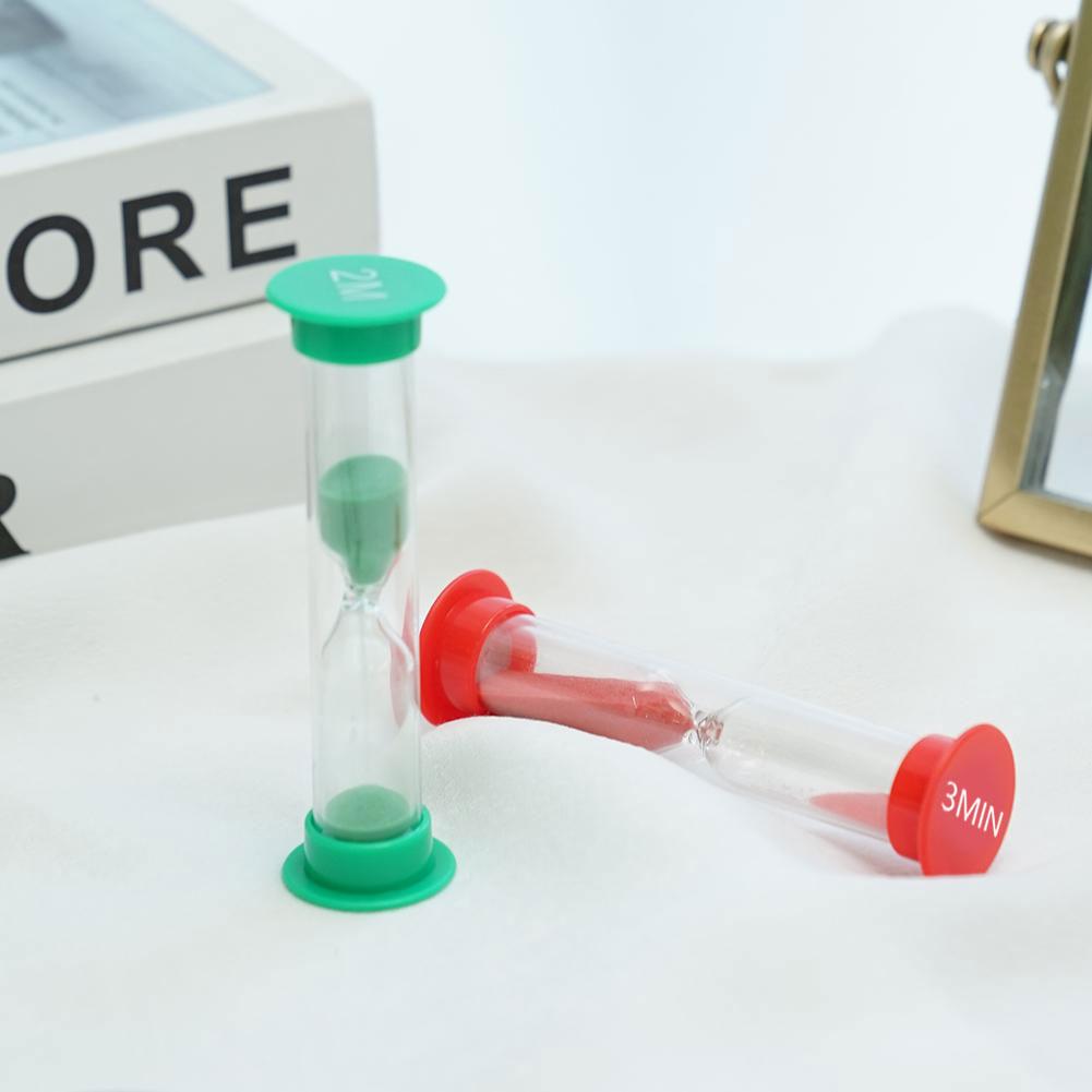 Sand Hourglass Teeth 2 Minutes Stitch Hourglass Child Tooth Brushing Hourglass Children's Sand Watch Teeth Brushing Timer