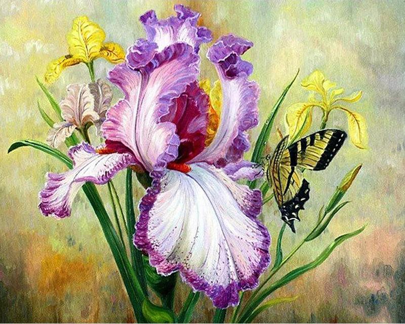 5D DIY Diamond Painting Full Round Square Rose Landscape Rhinestones Diamond Embroidery Cross Stitch Flowers Mosaic Handicraft