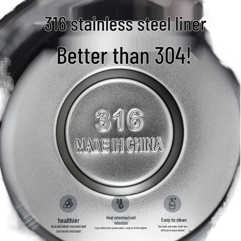 High-End Stainless Steel Insulated Kettle - Anti-Scald, Double-Layer Pot for Household & Commercial Use