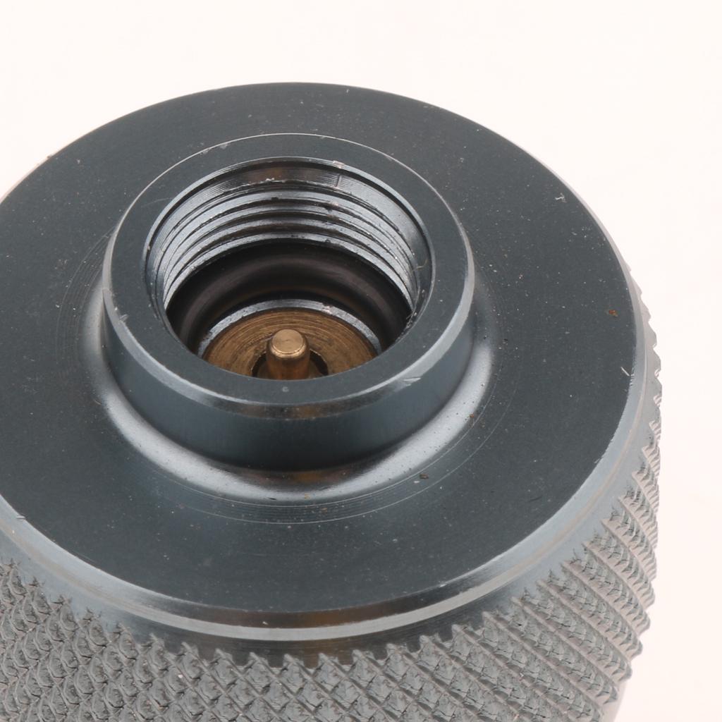 Aluminum Adapter For Lindal Valve Cylinder To Propane Tank//MAPP Gas Torch