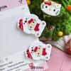 Christmas Snowman Cat Hair Clip: Cute Children's Cartoon Duckbill Accessory
