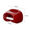 Wall Mounted Bathroom Roll Holder Plastic Toilet Paper Storage Box  Bathroom Organization Accessory