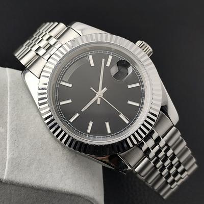 41mm 8285 Case Sapphire Glass Stainless Steel Watch Box Fits 8285 Movement Watch Accessories Luminous 31mm Dial 8285 Hands