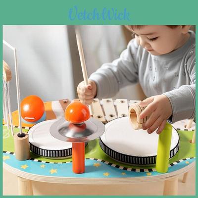 Wooden Educational Percussion Instrument For Childrens Learning And Creative Play