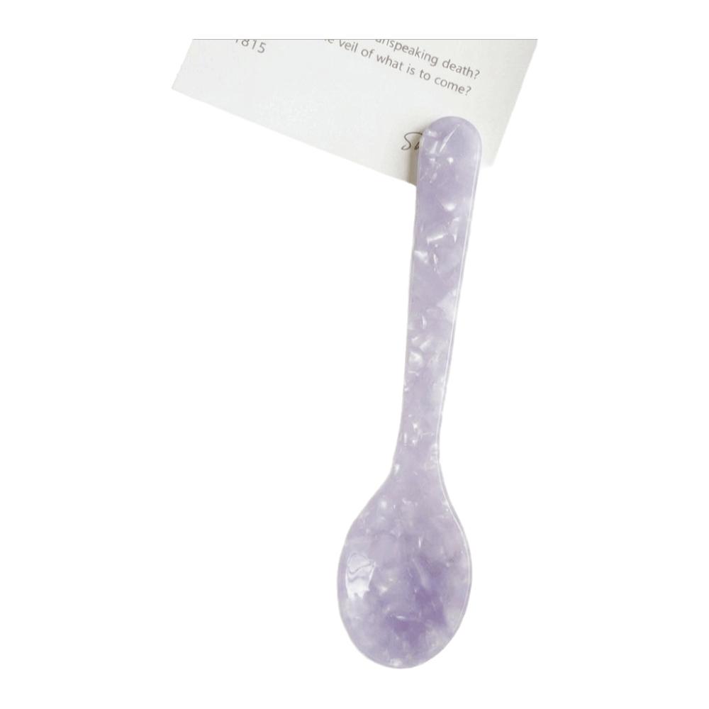 Acetic Acid Dessert Spoon Colorful Teaspoon Kitchen Tableware Ice Cream Spoon ornament
