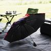 Dark Anime Ninja Character Umbrella 8-Frame for Travel, Camping, Casual Lightweight Portable Umbrella, Essential for Every Family Holidays Gift