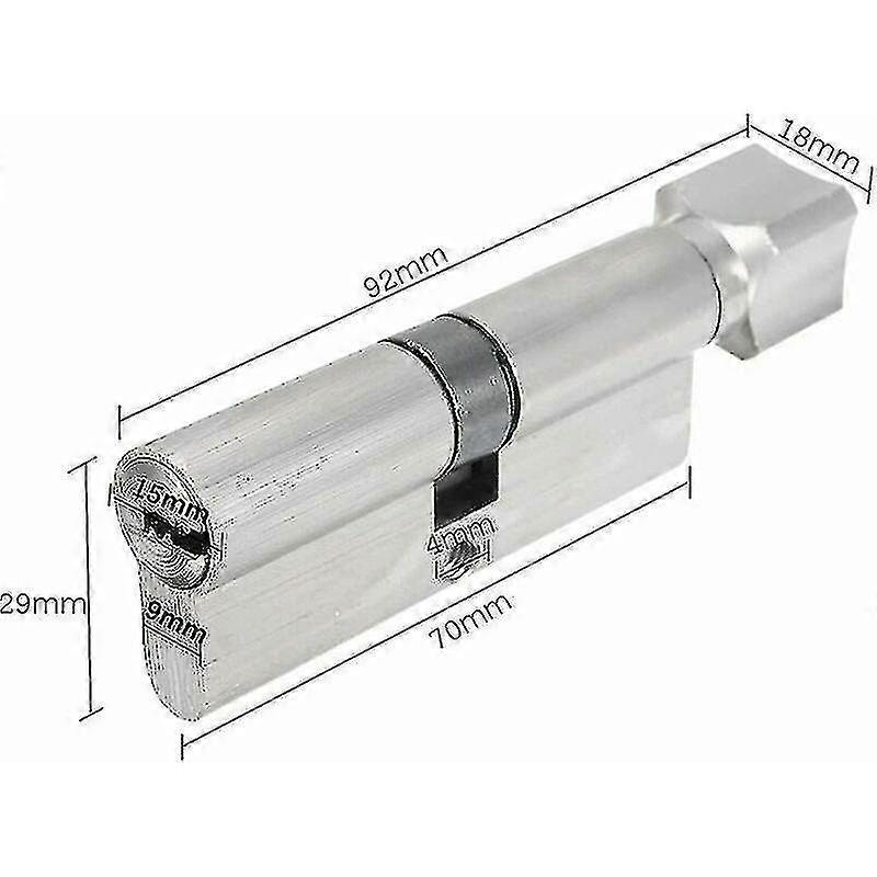 Lock Cylinder 70mm*29mm Anti-theft Lock Cylinder - chuan