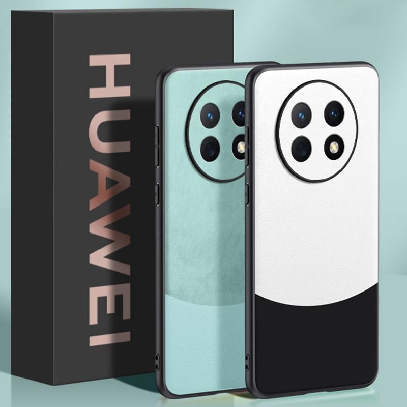 Luxury PU Leather Case For Huawei Nova Y91 Back Cover Silicone Shockproof Full Protection Phone Case For Huawei NovaY91 Coque