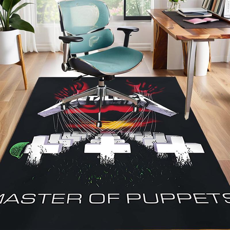 1 Stück Rammstein1 Design Teppich - Rutschfest, Weich & Gemütlich Fußmatte für Wohnzimmer, Schlafzimmer, Büro - Innen-/Außenbereich Dekorteppich