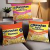 Fashion Print M-Marucha R-Ramen Pillow Case Office Cushions Suitable For Sofa Car Bedroom Decorative Cushion Cover