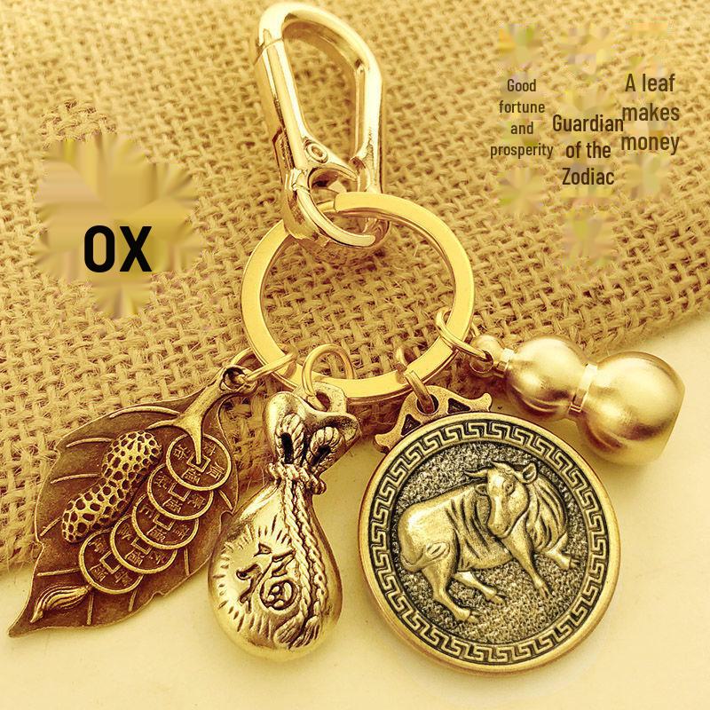 Overnight Wealth Charm: Zodiac Lucky Bags, Money Bags, Key Chains, Car Pendants, and Fortune Accessories for Men and Women.