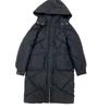 New European Down Cotton-padded Coat Women's Medium and Long Slim Fit Large Size Long Knee Bread Cotton Coat