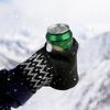 Beer Mittens Gloves Fingerless Insulating Knit Mitt For Cold Drinks Comfortable Striped Beer Bottle Mittens Left & Right Hand
