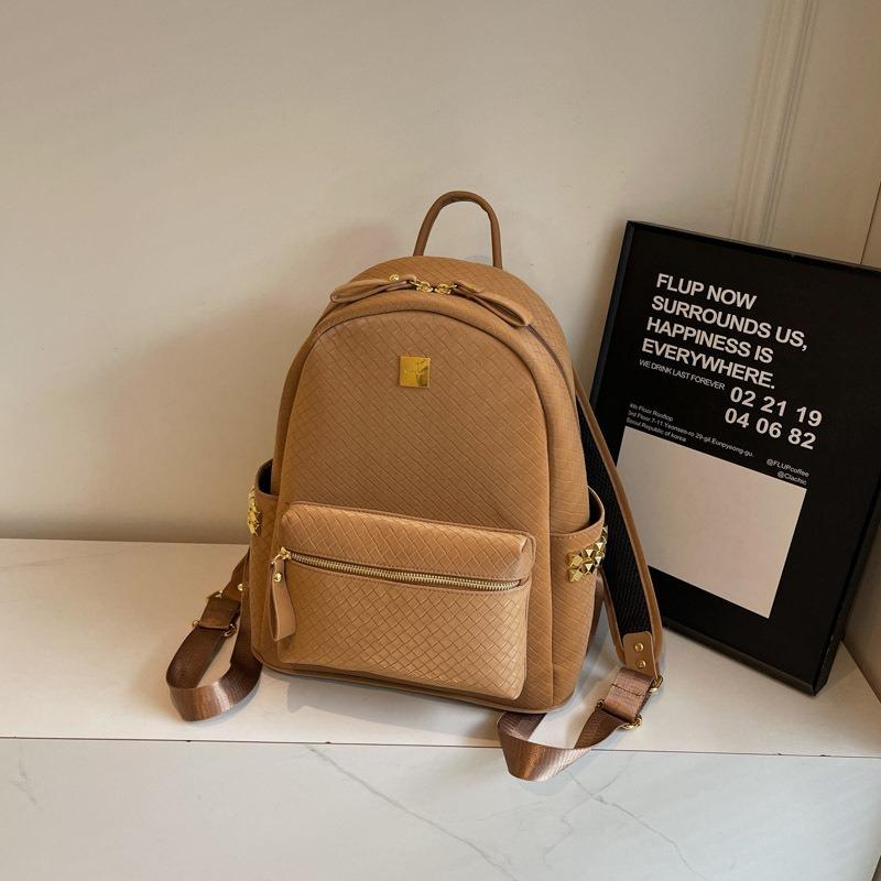 New fashionable versatile style large capacity street shot women's double back college style women's schoolbag