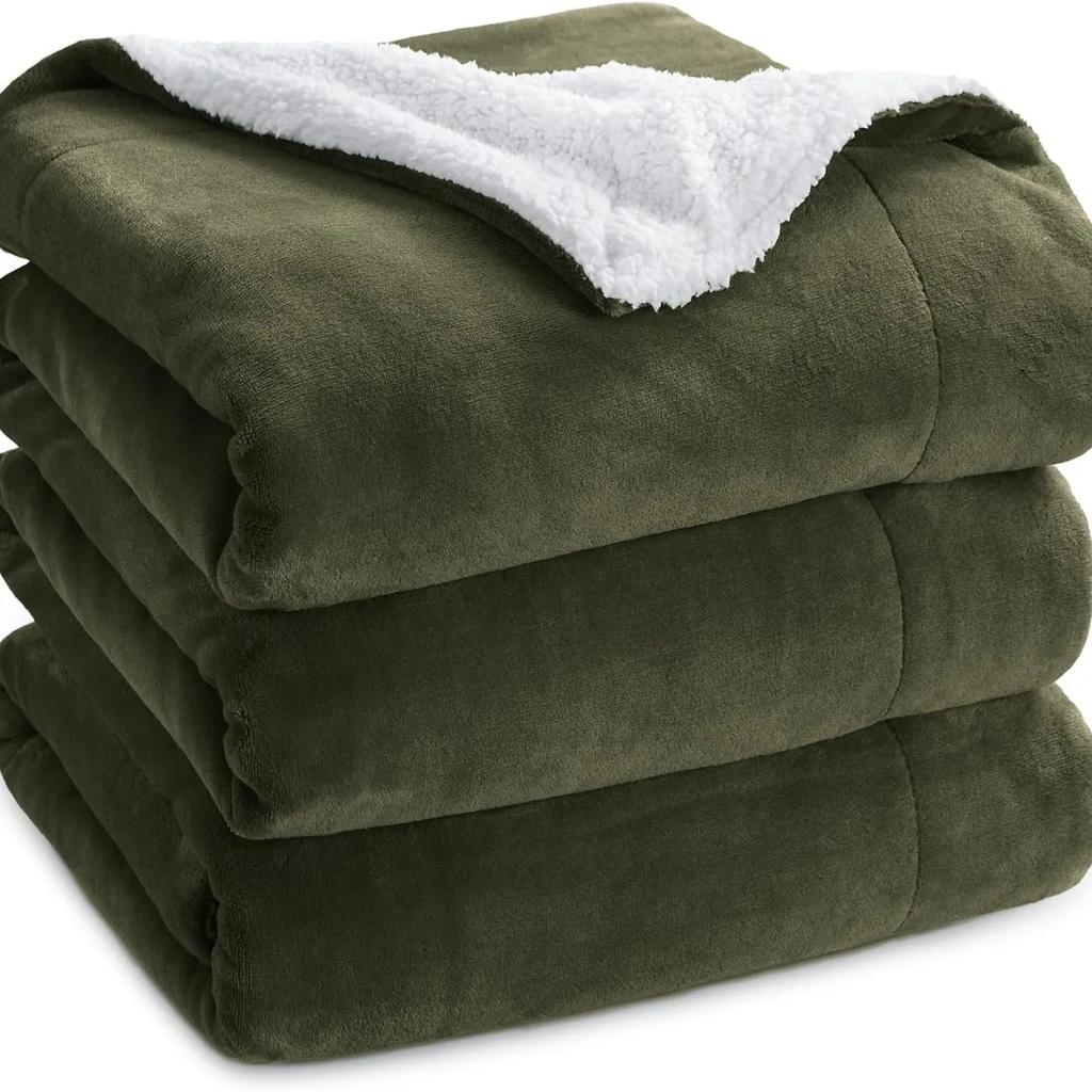 Modern Simple Best-selling Sherpa Lamb Wool Blanket Four Season Universal Solid Color Double-layer Flannel Office Nap Blanket