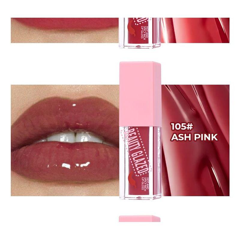 BEAUTY GLAZED - Spicy Rich Moisturizing Lip Gloss - 8 Colors