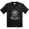 Inktastic Virginia Beach VA Nautical Youth T-Shirt Coastal Apparel Tee Kids Teen