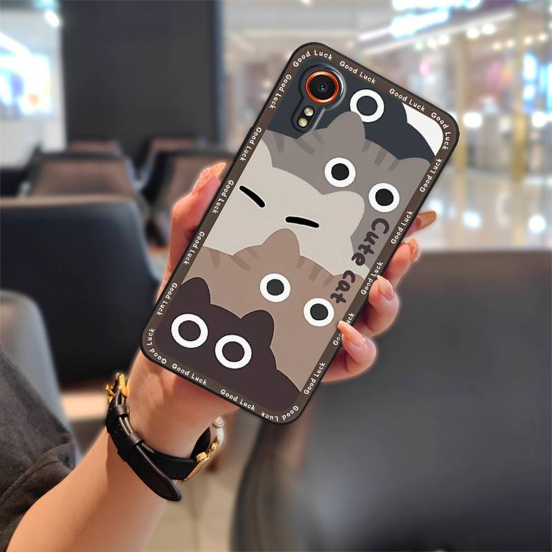 Graffiti Silicone Phone Case For Samsung Galaxy XCover7/SM-G556B Back Cover Waterproof Shockproof Durable Cartoon Cute