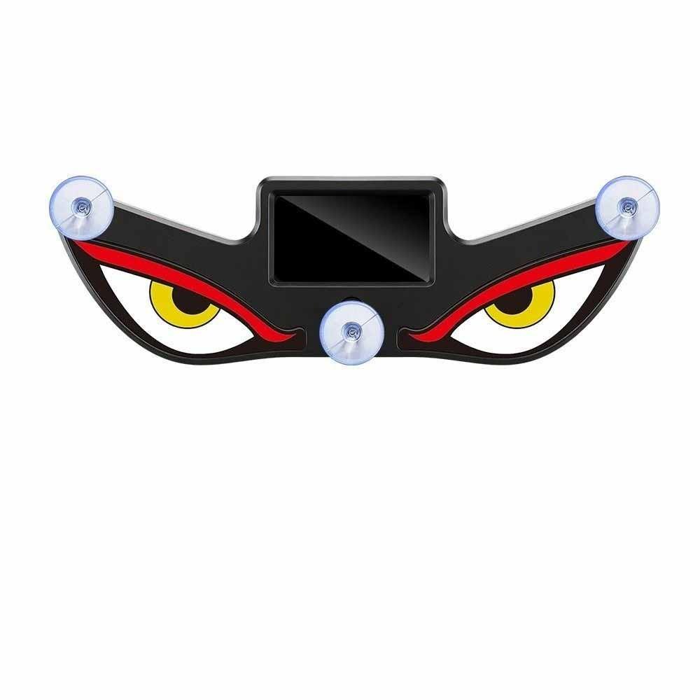 Blinking Moving Eyes Solar Demon Eye Light Anti-Rear-End Light  Universal Car Fit