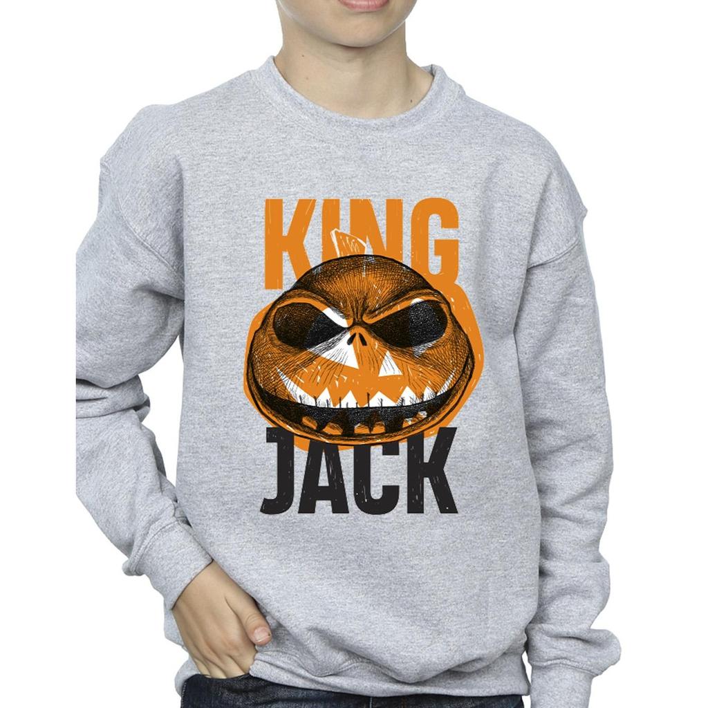 Disney Boys The Nightmare Before Christmas King Jack Sweatshirt