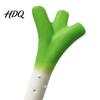 Safe Teething Toys for Small Cats Silicone Scallion Cat Toy Kitten Chew Toy with Silver Vine And Crinkle Interactive Pet Teeth Grinding Paper,
