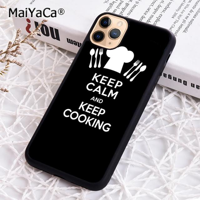 

MaiYaCa Chef s Uniform Jacket Phone Case Cover For iPhone 17 Air 16 15 plus 11 12 13 14 pro max shell coque iPhone 11pro max