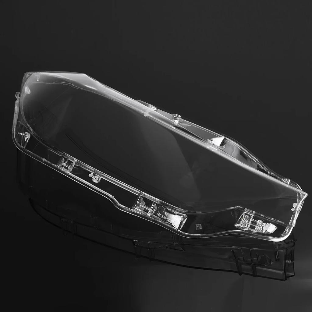 Lentille de phare de voiture, abat-jour en verre, paire de phares Led, couvercle de lentille de lampe pour Bmw F30 F31 série 3 2016 2017 2018 19
