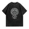 Mens Pagan Norse Design For Crow Fans SweaT T Shirt Black vintage Washed streetwear Stretched Unisex Stylish Versatile Soft