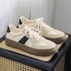 Autumn and Winter New All-leather German Training Shoes Three-time Vulcanized Board Shoes Trendy Shoes
