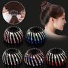 Women Nest Buckle Tail Diamond Horse Braiding Drill Hair Clip