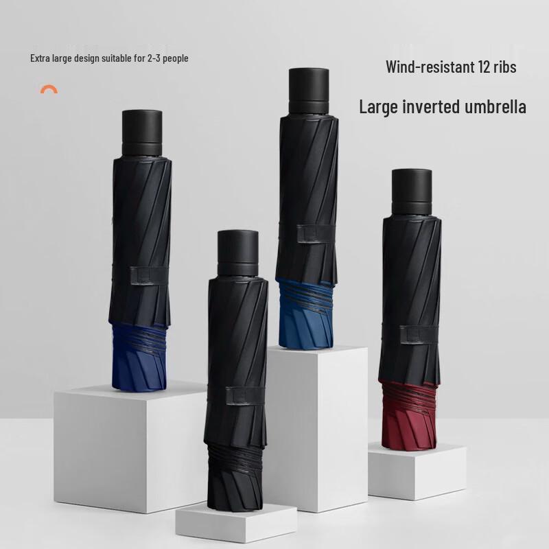 Nanqiao NQ-903 Manual Triple-Fold Sun Protection Umbrella