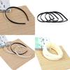 10 Pcs/Set Plastic Hair Band No Teeth Children Hair Accessory Diy Craft 2 Colors