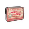 PVC Canned Sardines Makeup Bag Waterproof Zipper Closure Sardine Tin Fish Cosmetic Bag Portable Pencil Case Pouch for Women